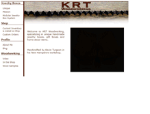 Tablet Screenshot of krtwood.com